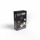 Celebrations Platinum LED C6 Red/Green/Pure White 50 ct String Christmas Lights 25 ft.