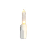 Celebrations Platinum LED T5 Warm White 100 ct Icicle Christmas Lights 9.5 ft.