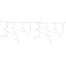 Celebrations Platinum LED T5 Pure White 100 ct Icicle Christmas Lights 9.5 ft.