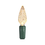 Celebrations Platinum LED C6 Multicolored/Warm White 50 ct String Christmas Lights 25 ft.