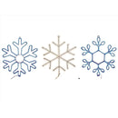 HANG DCR SNOWFLAKE 36"