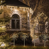 Celebrations LED Warm White Gold Radiant Blast 16 in. Pathway Decor