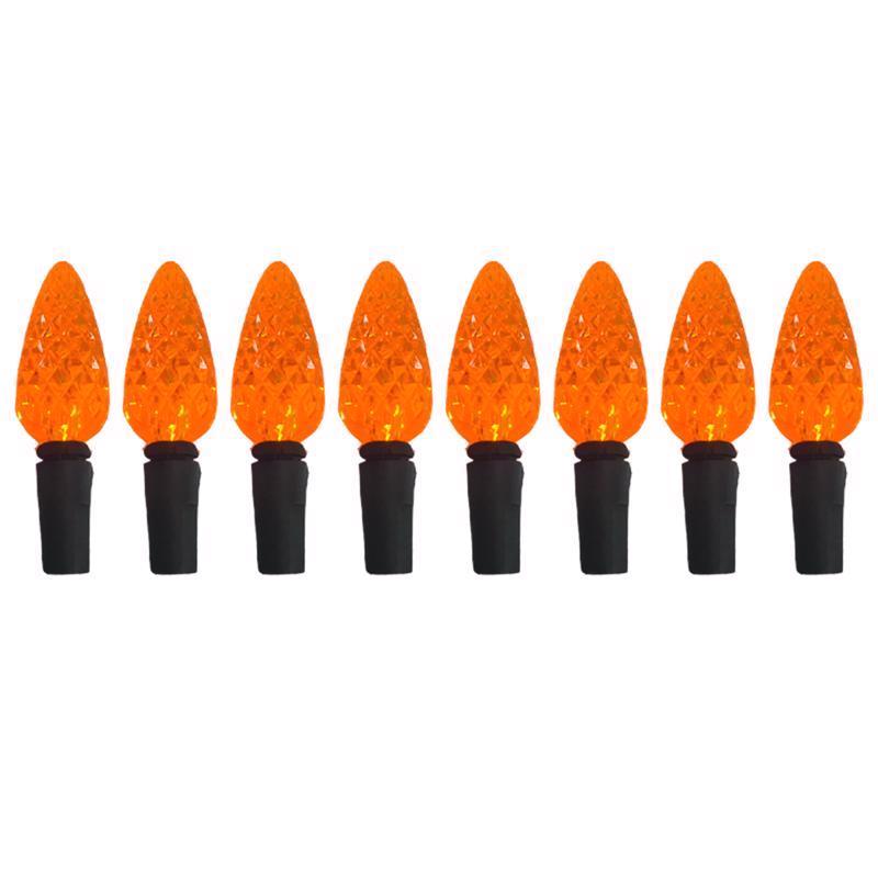 HLWN LGHTS LED ORG 100CT