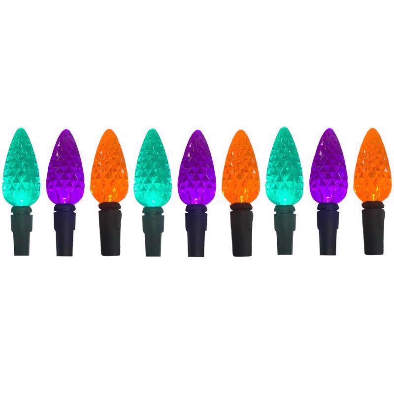 Celebrations Multicolored 100 ct LED C6 Halloween String Lights