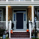 Celebrations Orange LED Big Seed Waterfall Light Hanging Decor