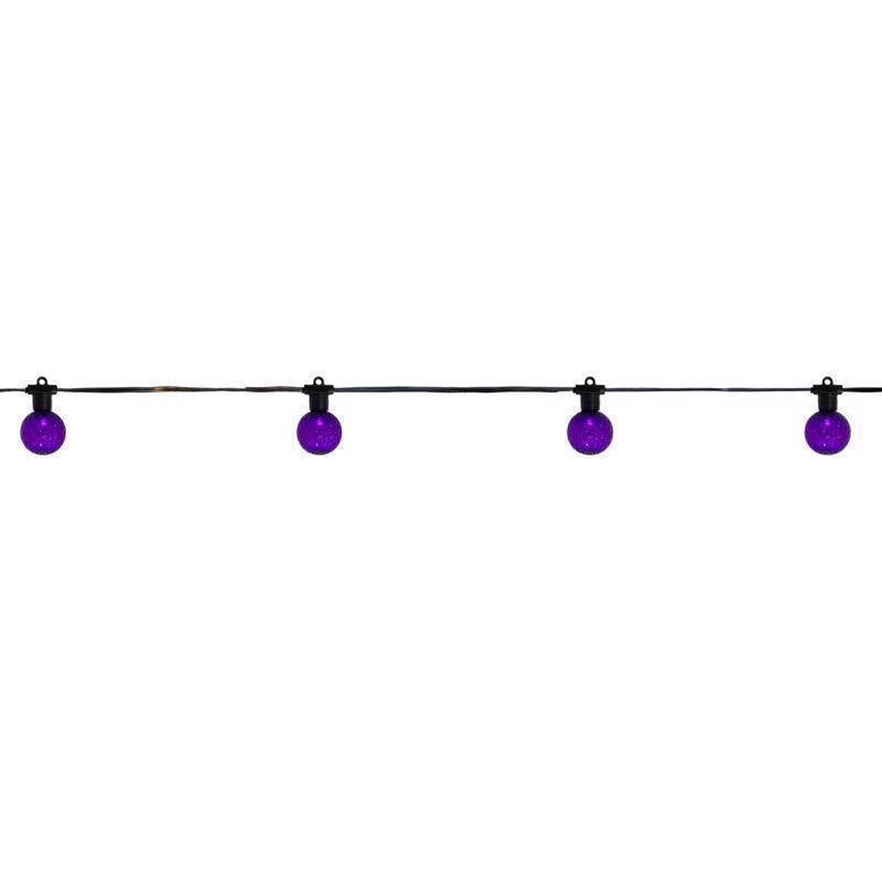 Celebrations Purple 25 ct LED G40 Halloween String Lights