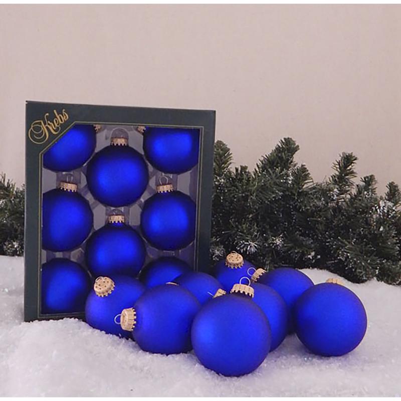 Christmas By Krebs Royal Velvet Ball Ornament 2-5/8 in.