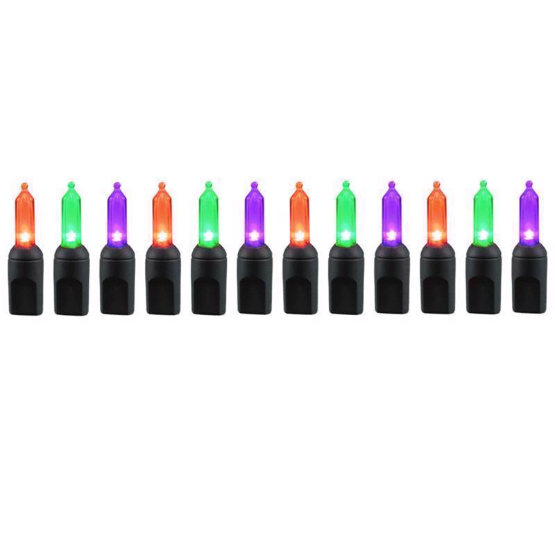 Celebrations Multicolored 100 ct LED Mini Halloween Strobe String Lights