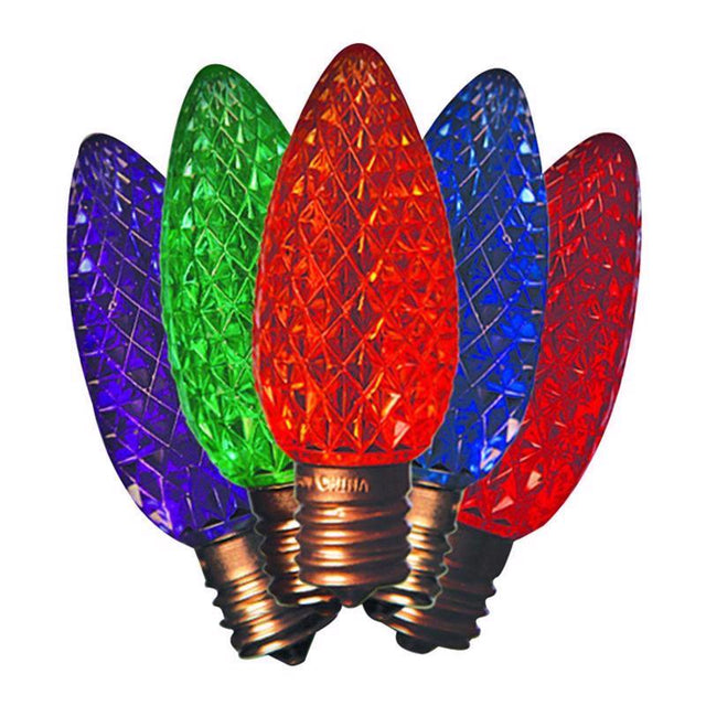 LED C9 MULTI TWNKL 25CT