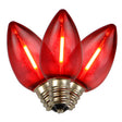 LED C7 RED REPLSMT 25CT