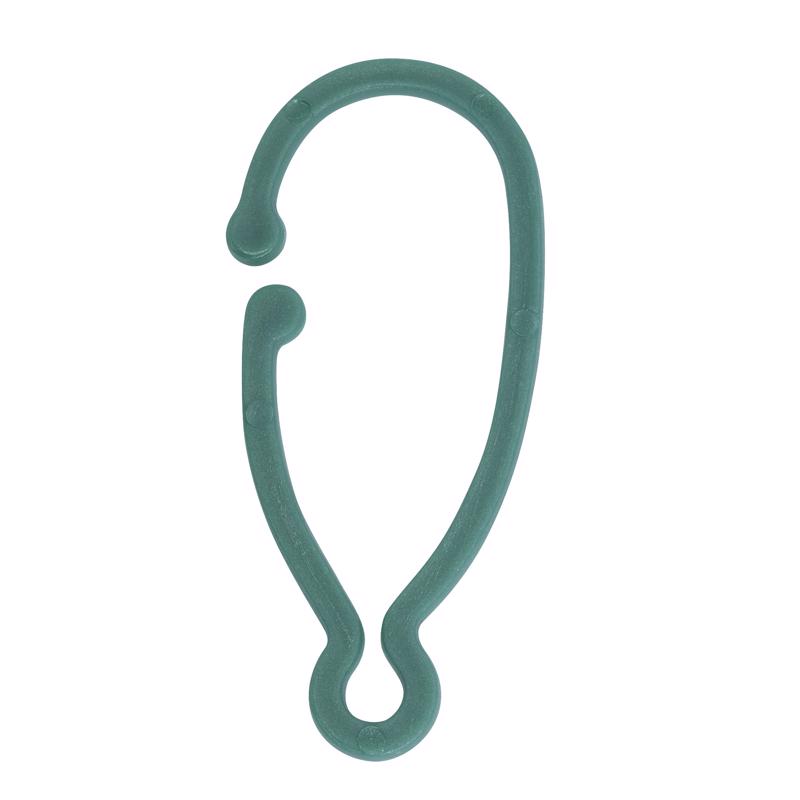 ORNAMENT HOOK GRN 48PC
