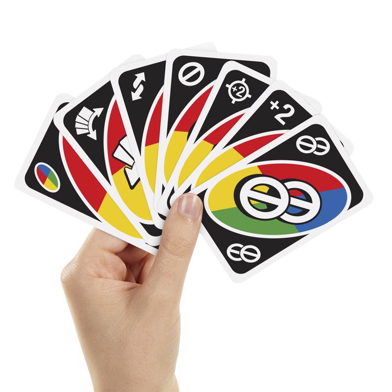 Mattel Uno All Wild! Card Game Multicolored