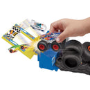 Hot Wheels Monster Trucks Smash Race Black/Blue