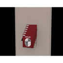 21.9 in. H X 16 in. W X 16 in. D Black Metal Saw Blade Display Display