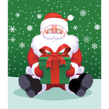 GRG DR CVR SANTA 84X96"