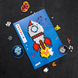 Plus-Plus Puzzle By Number Puzzle Polyethylene Multicolored 500 pc