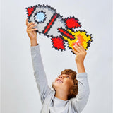Plus-Plus Puzzle By Number Puzzle Polyethylene Multicolored 500 pc