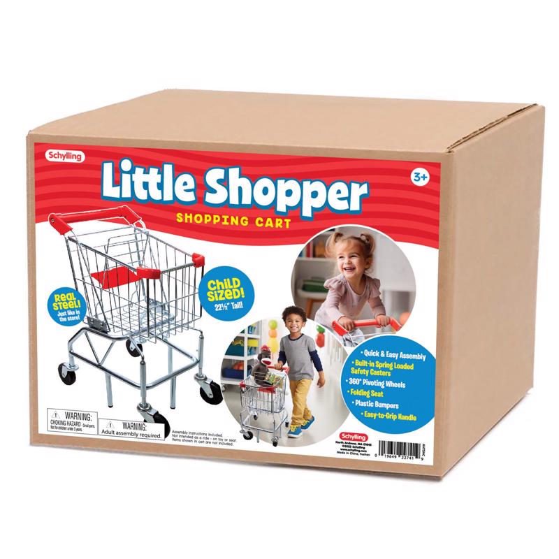 SHOPPING CART STL SLV 3+