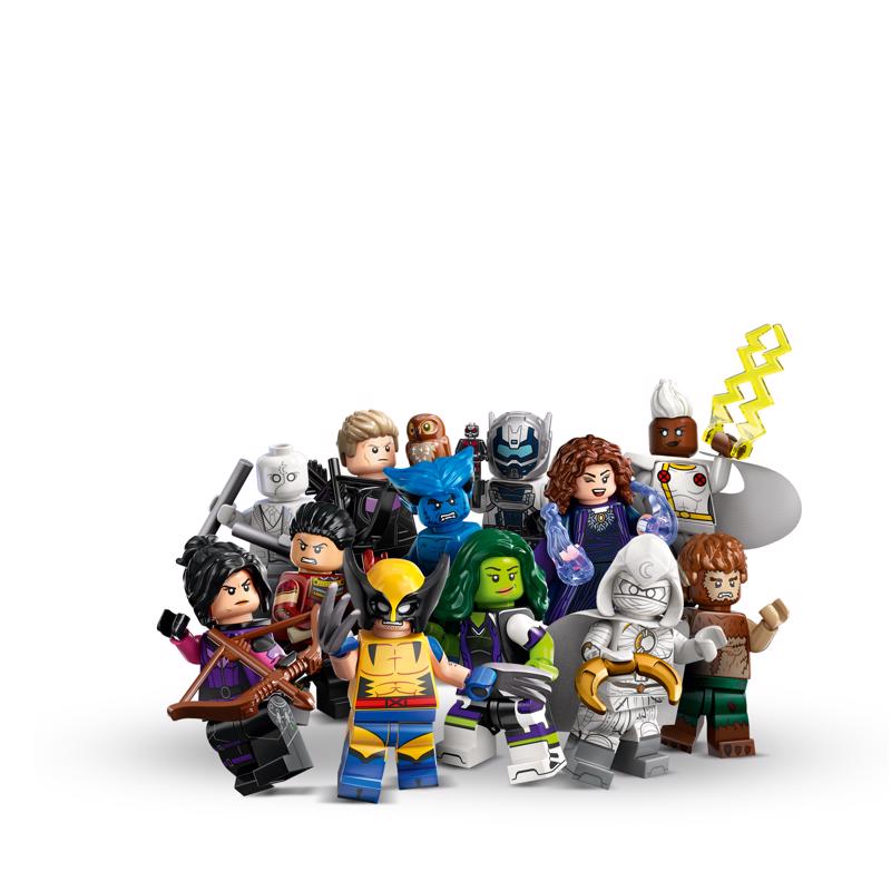 LEGO Marvel Series 2 Minifigures Multicolored 12 pc