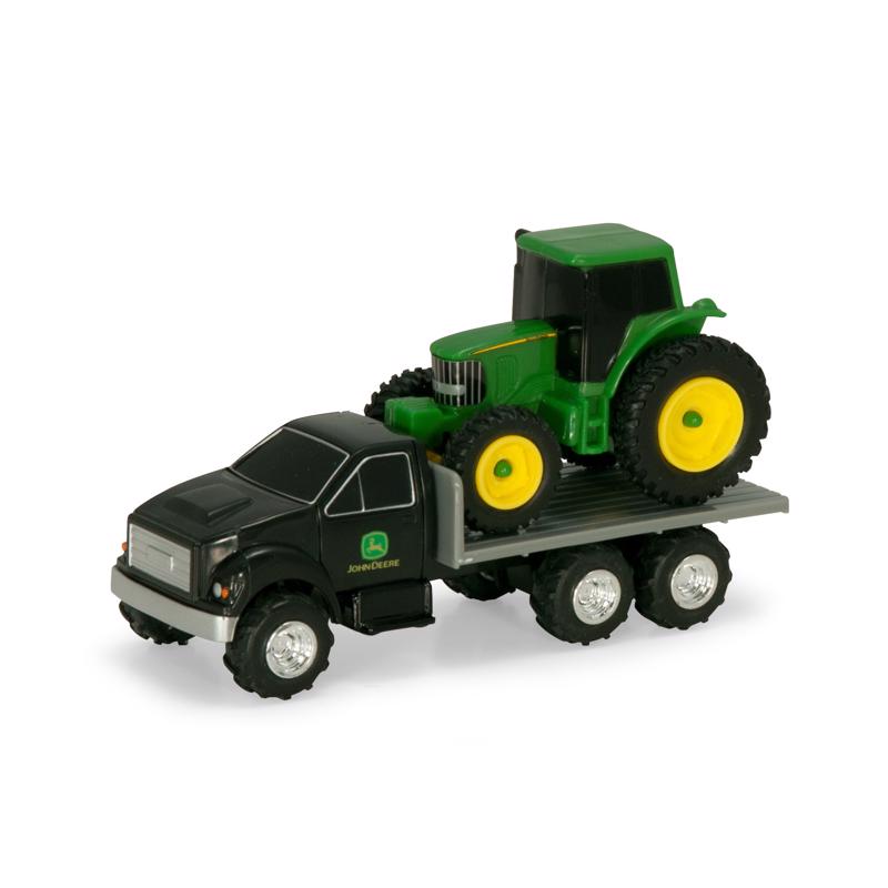 TOMY John Deere Assorted Toy Trucks Die Cast/Plastic Assorted