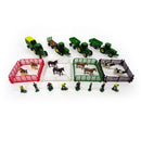 TOMY John Deere Farm Toy Set Assorted 10 pc