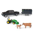 TOMY John Deere Animal Hauling Toy Set Multicolored 5 pc