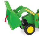 TOMY John Deere Scoop Tractor Toy Plastic Green