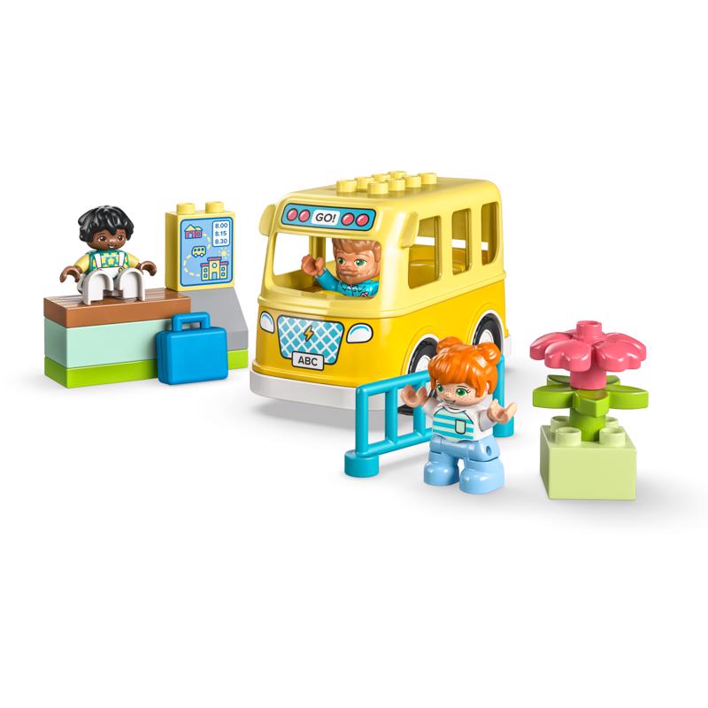 LEGO Duplo The Bus Ride Toy Multicolored 16 pc