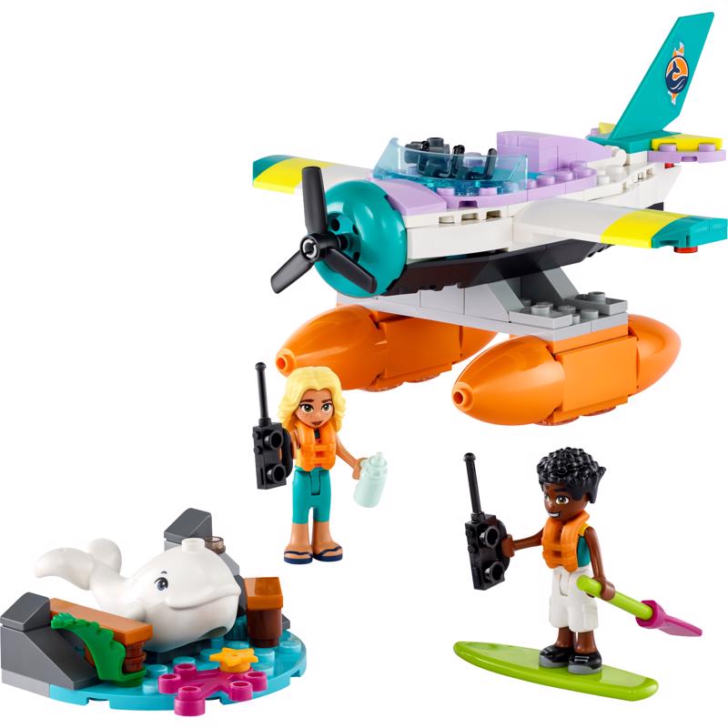 LEGO Sea Rescue Plane Toy Multicolored 203 pc