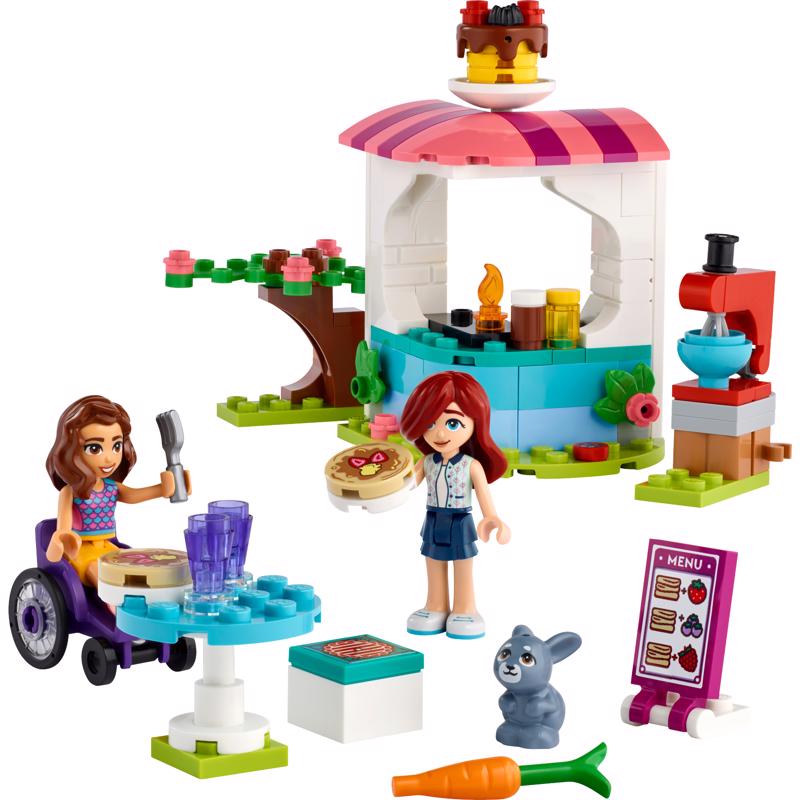 LEGO Pancake Shop Toy Multicolored 157 pc