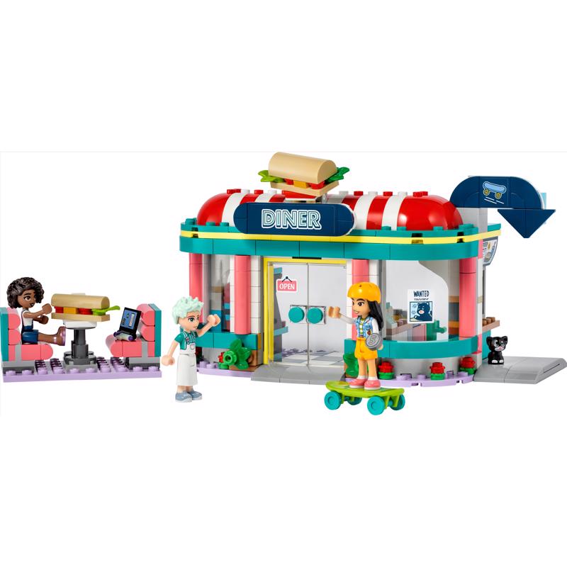 LEGO Friends Heartlake Downtown Diner Building Toy ABS/Polycarbonate Multicolored 346 pc
