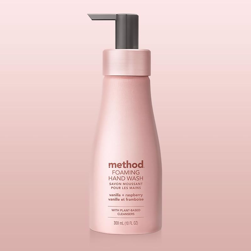 Method Vanilla & Raspberry Scent Foam Hand Soap 10 oz