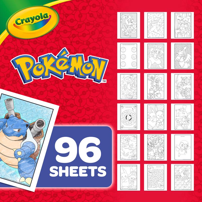 Crayola Pokemon Pokemon Coloring Book
