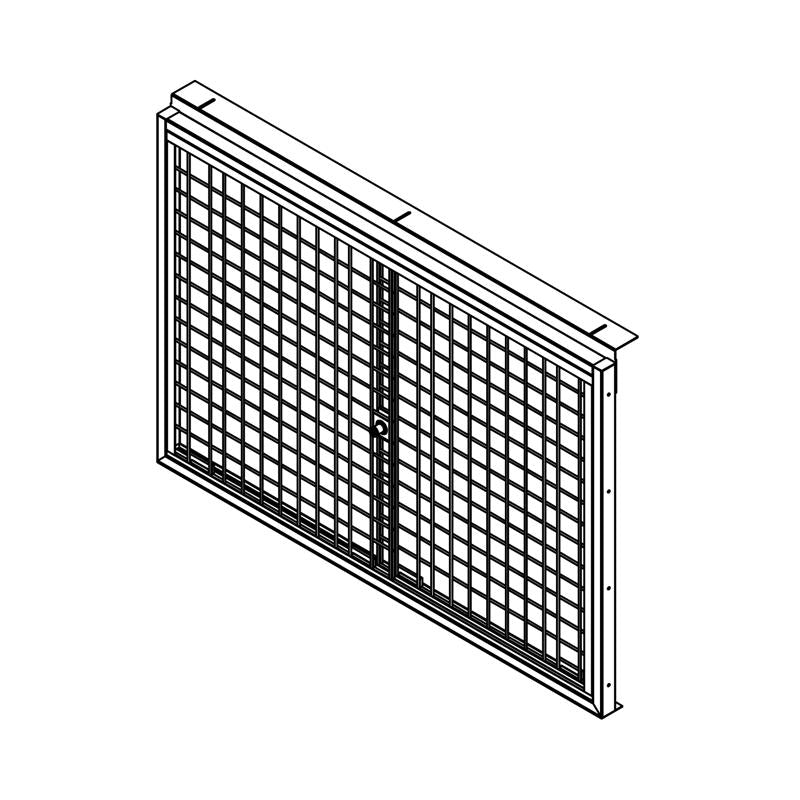 SECURITY CAGE KIT 48X30"
