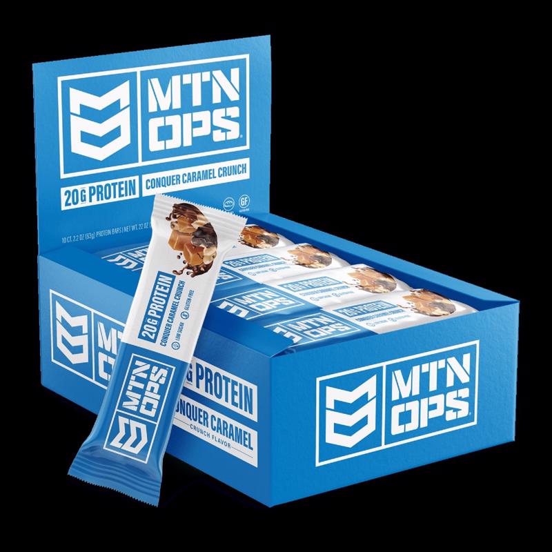 MTN OPS Performance Carmel Crunch Protein Bar Packet