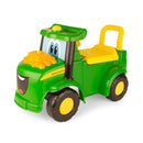 TRACTR RIDE TOY GRN/YLW