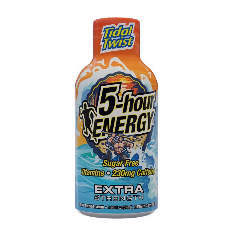 5-hour Energy Tidal Twsit Sugar Free Tidal Twist Energy Shot 1.9 oz