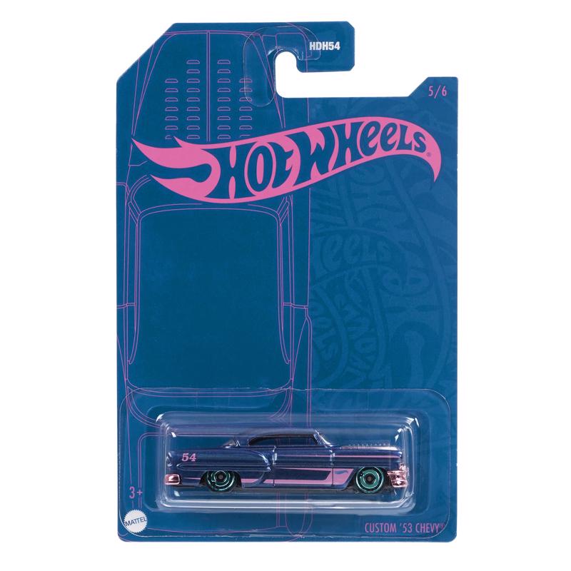 Hot Wheels Mattel Cars Blue 1 pc