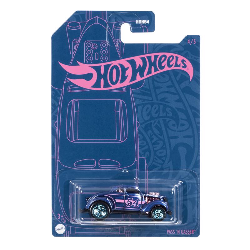 Hot Wheels Mattel Cars Blue 1 pc