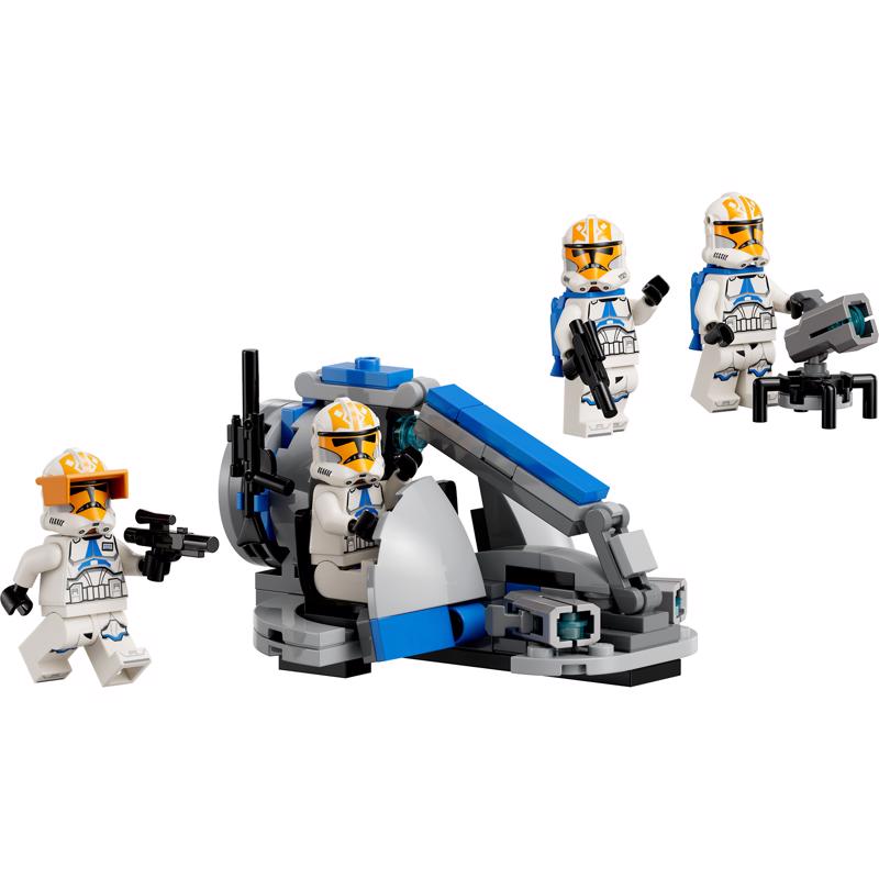 LEGO Star Wars Ahsoka Clone Trooper Building Kit ABS Plastic Mutlicolored 108 pc