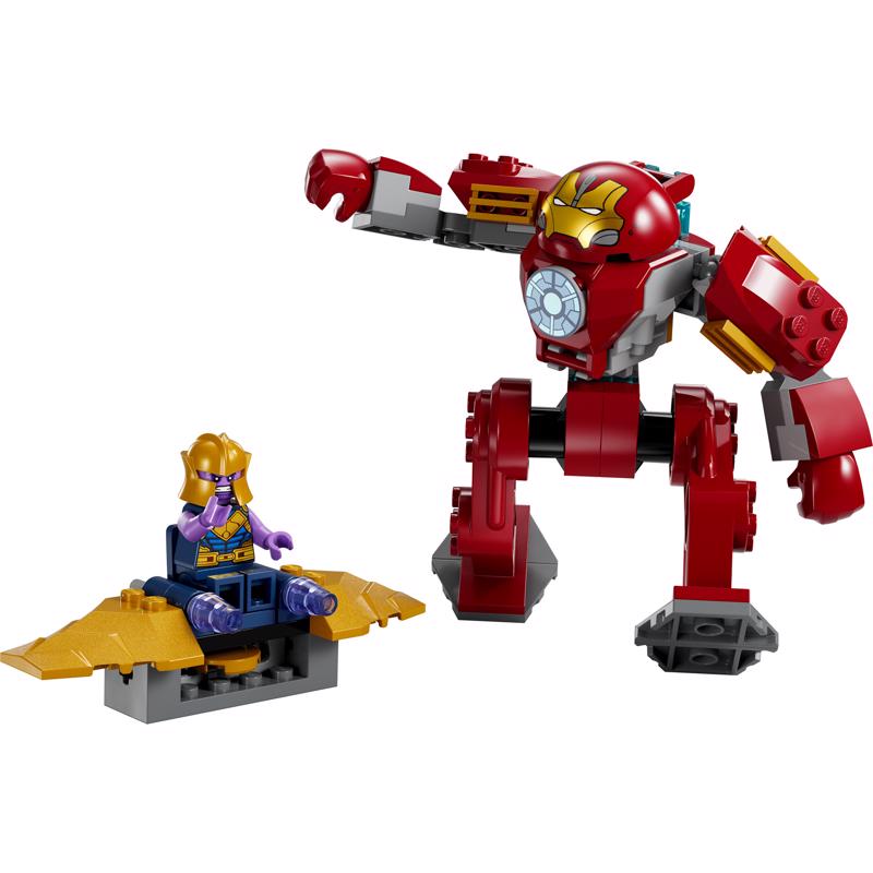 LEGO Marvel Iron Man Hulkbuster vs Thanos Building Kit ABS/Polycarbonate Multicolored 66 pc