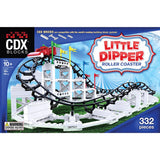 Coaster Dynamix CDX Blocks Little Dipper Roller Coaster Metal/Plastic Multicolored 332 pc
