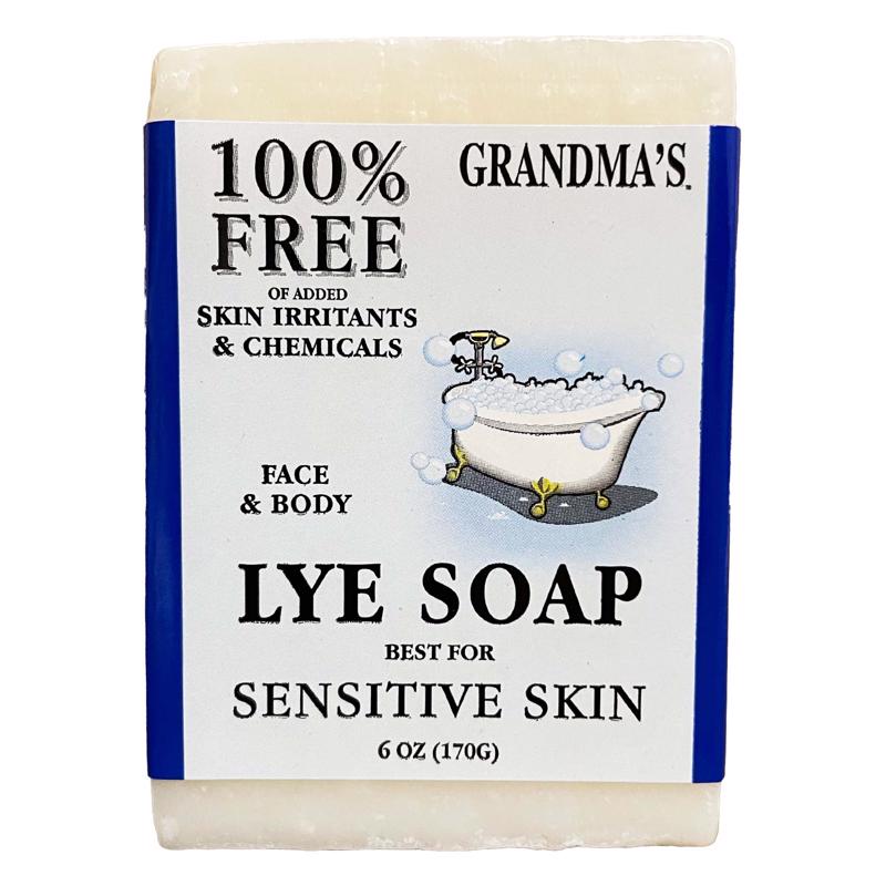 LYE BAR SOAP 6OZ