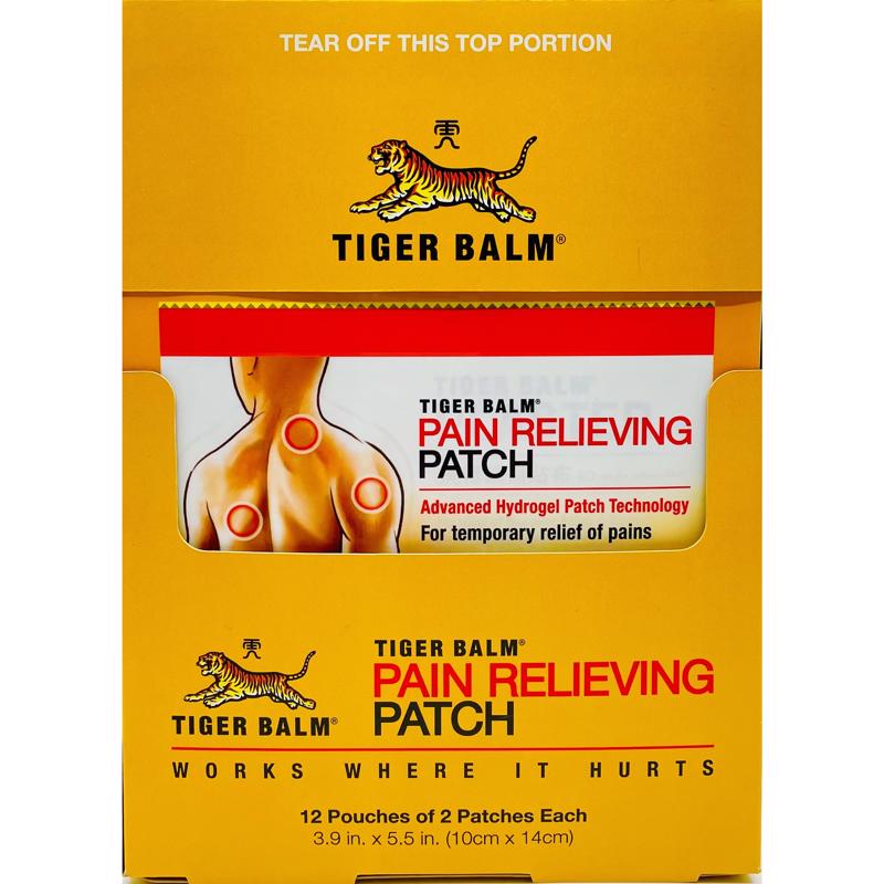 Tiger Balm Large Pain Relief Patch 1 pk