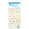 TISSUE PAPER WHT/GLD 5CT