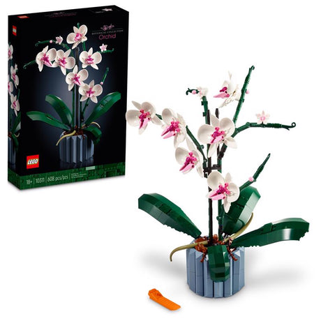 LEGO Orchid Building Kit ABS Plastic Multicolored 608 pc