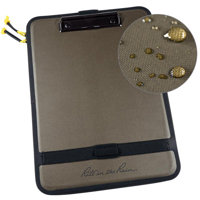 Rite Letter Size Plastic Side Opening Storage Clipboard