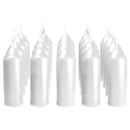 CANDLE UNSCENTD WHT 1PK