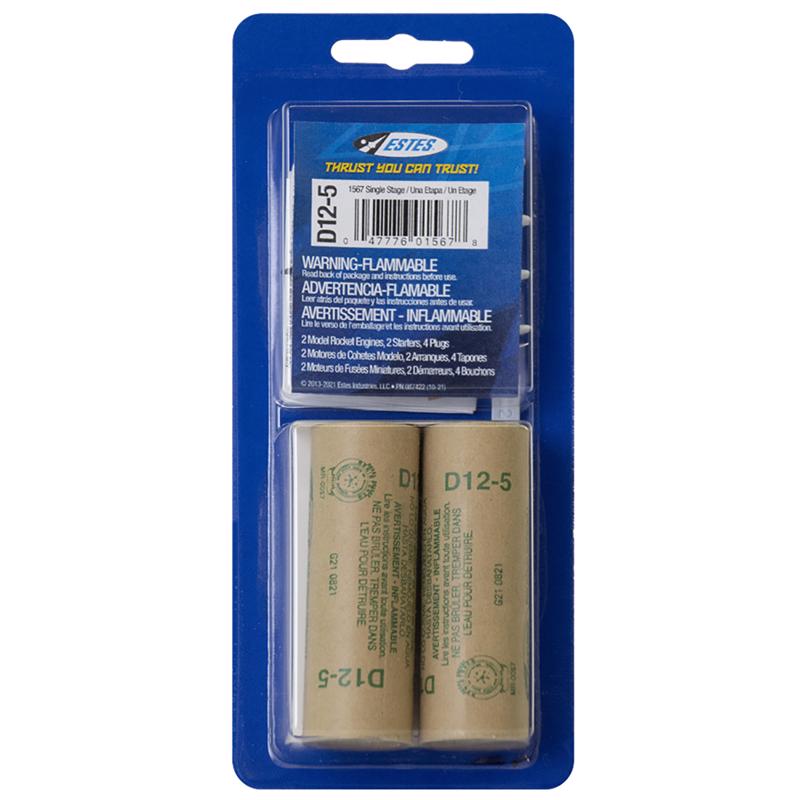 MDL RCKT ENGNS 2PC D12-5