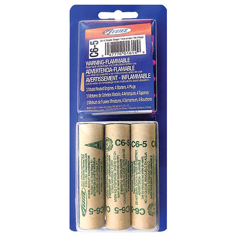 MDL RCKT ENGNS 3PC C6-5